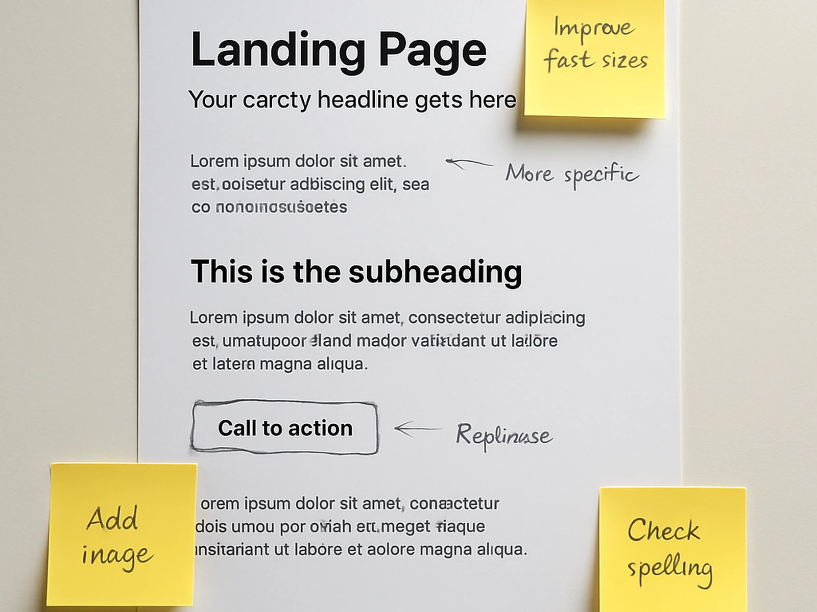 Landing Page Copy